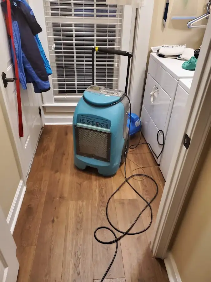Commercial dehumidifier deployed for Crawl Space Restoration in Little Canada