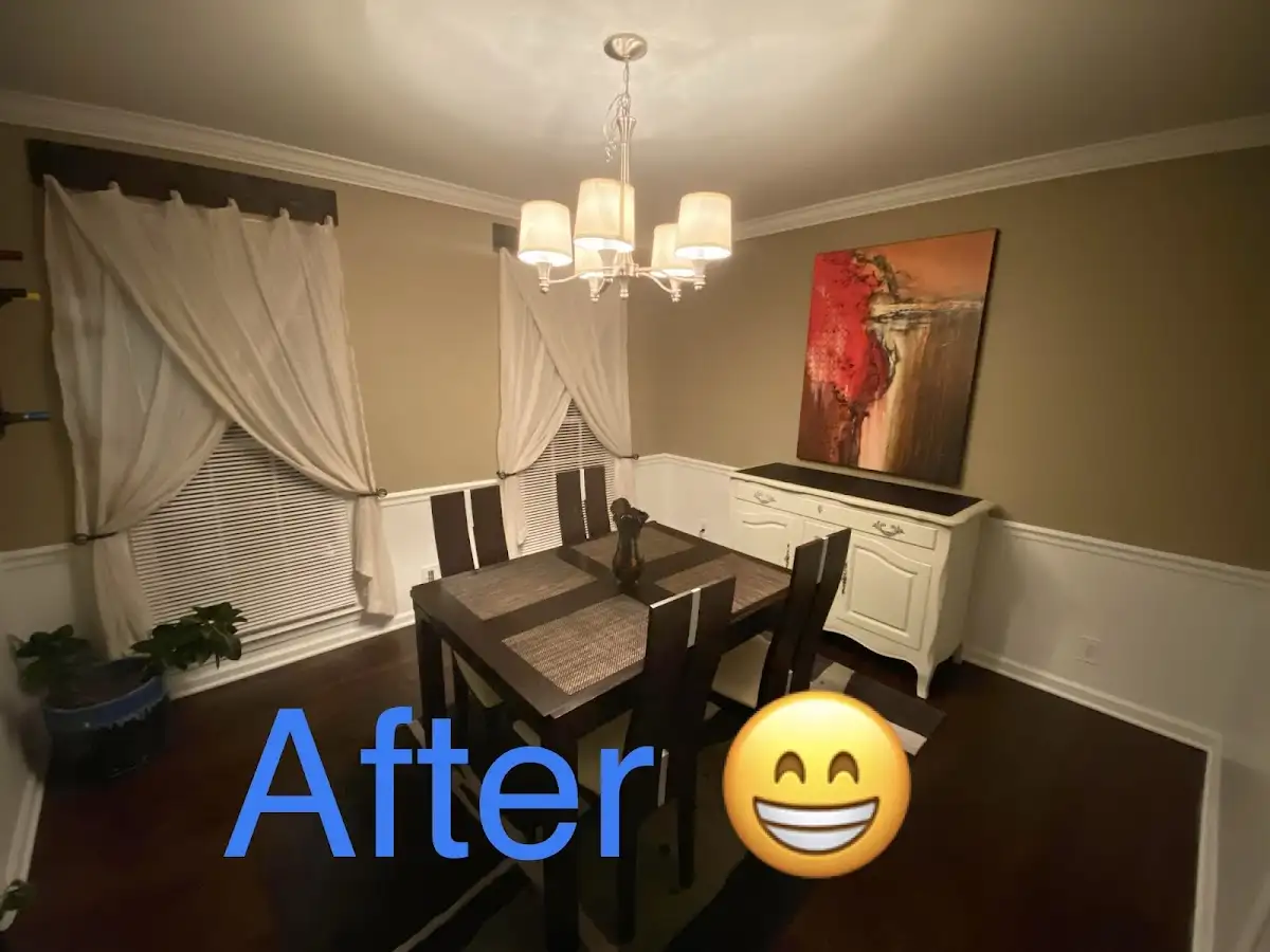 Professional dining room restoration after water damage in Little Canada