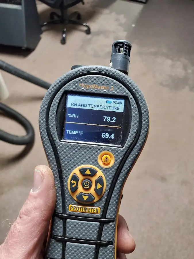 Moisture meter humidity assessment for Fire & Smoke Damage Restoration in Little Canada